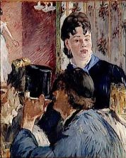 Haga click para ver la imagen ampliada manet19fra la serveuse de bocks 1878orsay.jpg